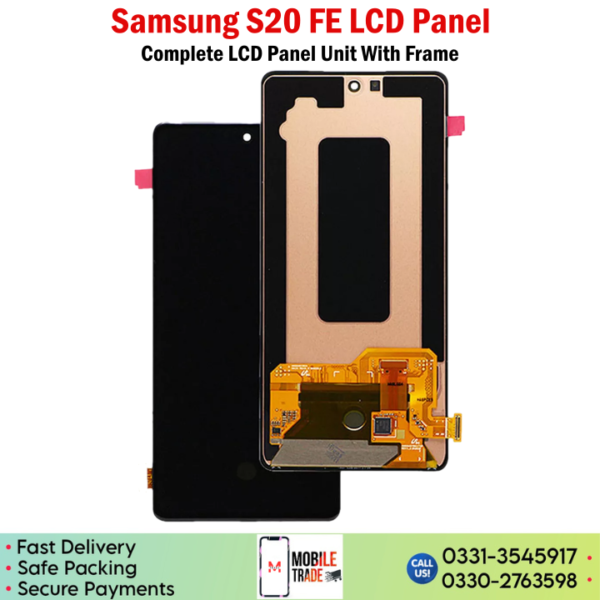 Samsung Galaxy S20 FE LCD Panel Price.