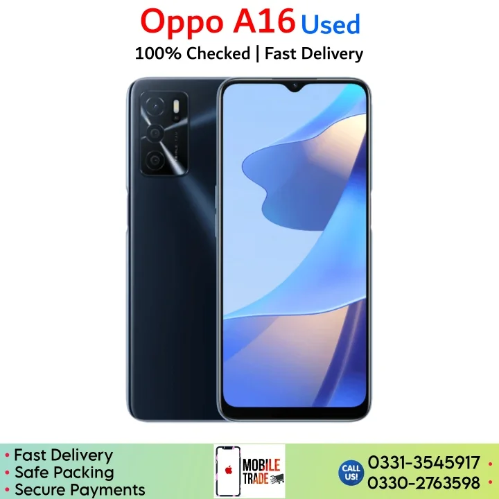 Oppo A16 Price In Pakistan