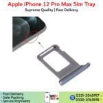 iPhone 12 Pro Max Sim Tray, Sim Card Slot Price in Pakistan