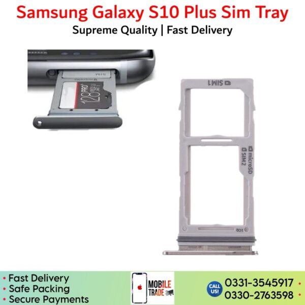 Samsung Galaxy S10 Plus Sim Tray, Sim Card Slot Price in Pakistan
