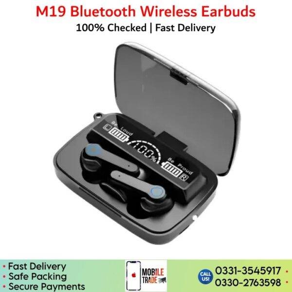 M19 Bluetooth Earbuds Price in Pakistan