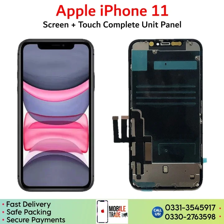 iPhone 11 replacement LCD unit panel price in Pakistan