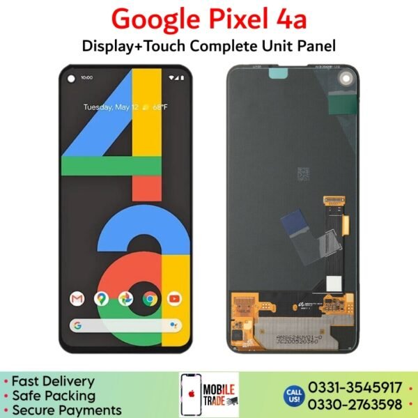 Google Pixel 4A LCD unit panel price in Pakistan