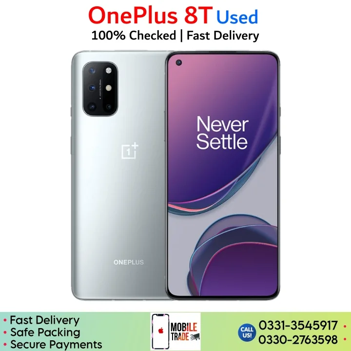 OnePlus 8T Used Price In Pakistan.