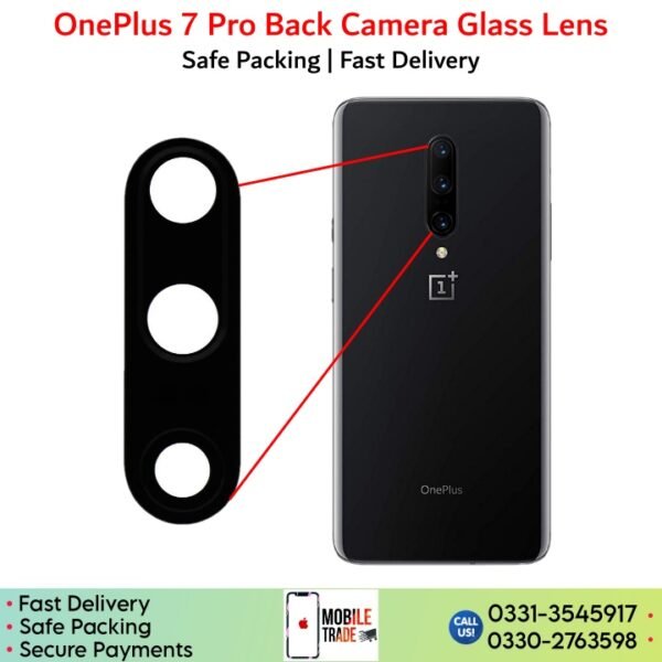OnePlus 7 Pro back Camera Glass Lens Price In Pakistan