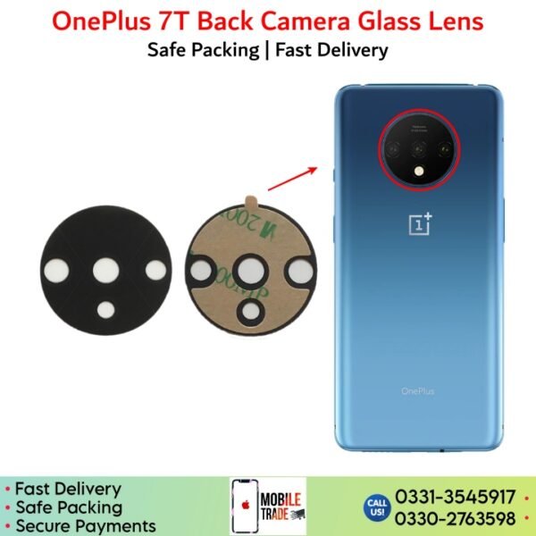 OnePlus 7T back Camera Glass Lens Price In Pakistan