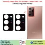Samsung Galaxy Note 20 Ultra back Camera Lens Glass Price In Pakistan