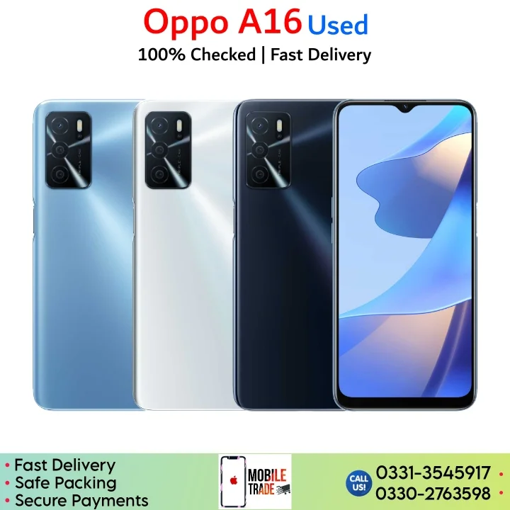 Oppo A16 Price In Pakistan