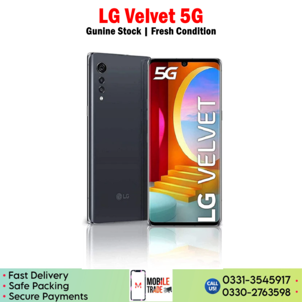 LG Velvet 5G Price In Pakistan