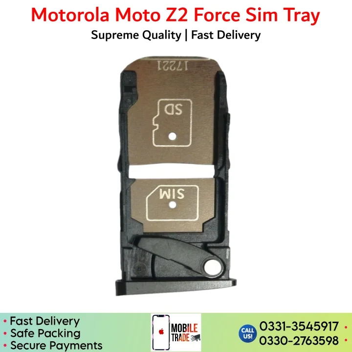 Motorola Moto Z2 Force Sim Tray, Sim Card Slot Price in Pakistan