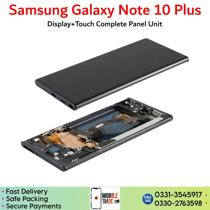 Samsung Galaxy Note 10 Plus LCD unit panel price in Pakistan