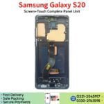Samsung Galaxy S20 LCD unit panel price in Pakistan