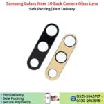 Samsung Galaxy Note 10 back Camera Lens Glass Price In Pakistan