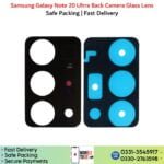 Samsung Galaxy Note 20 Ultra back Camera Lens Glass Price In Pakistan