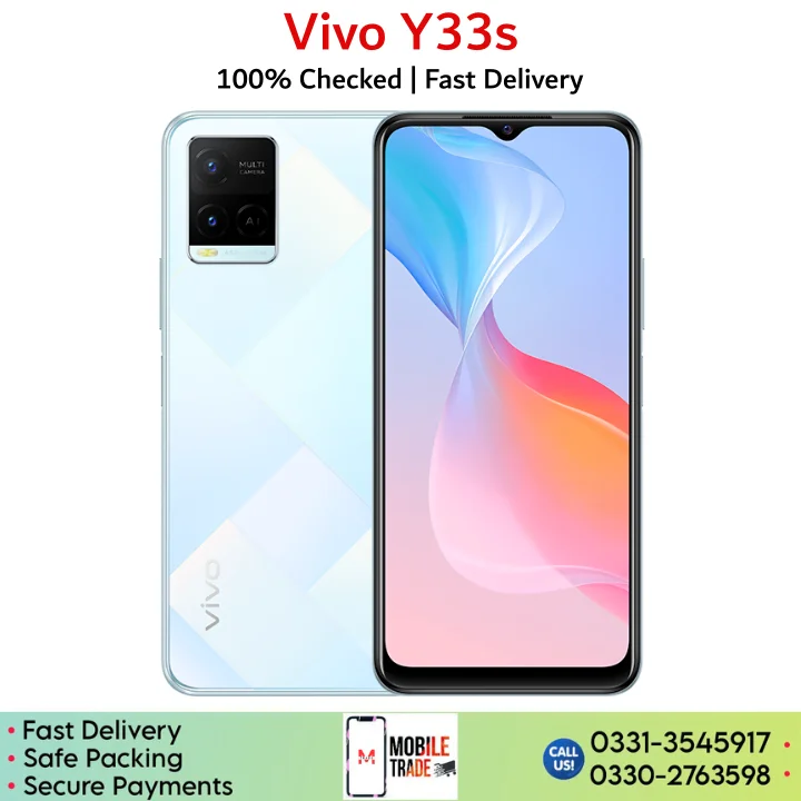 Vivo Y33s Price in Pakistan.