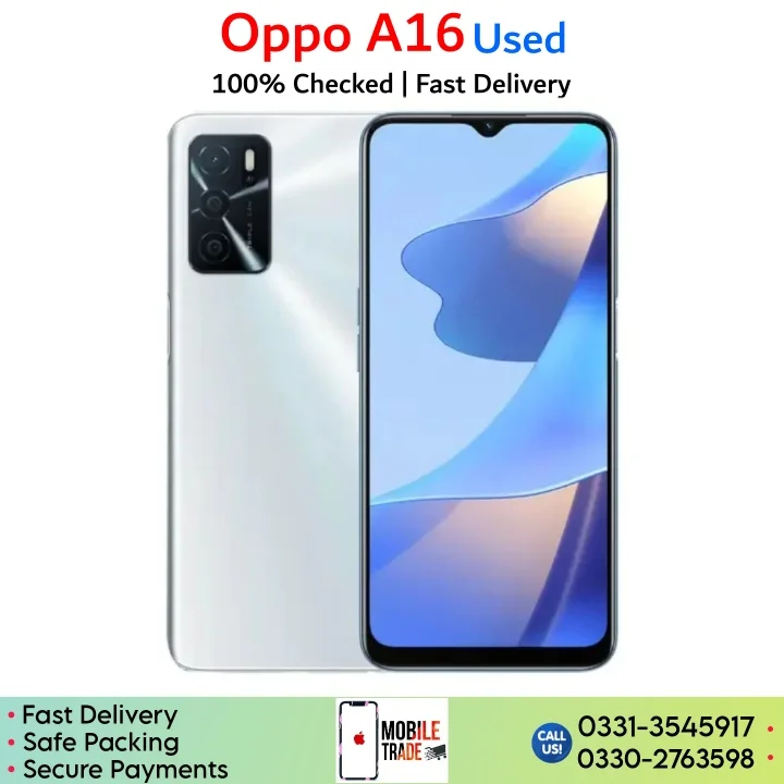 Oppo A16 Price In Pakistan