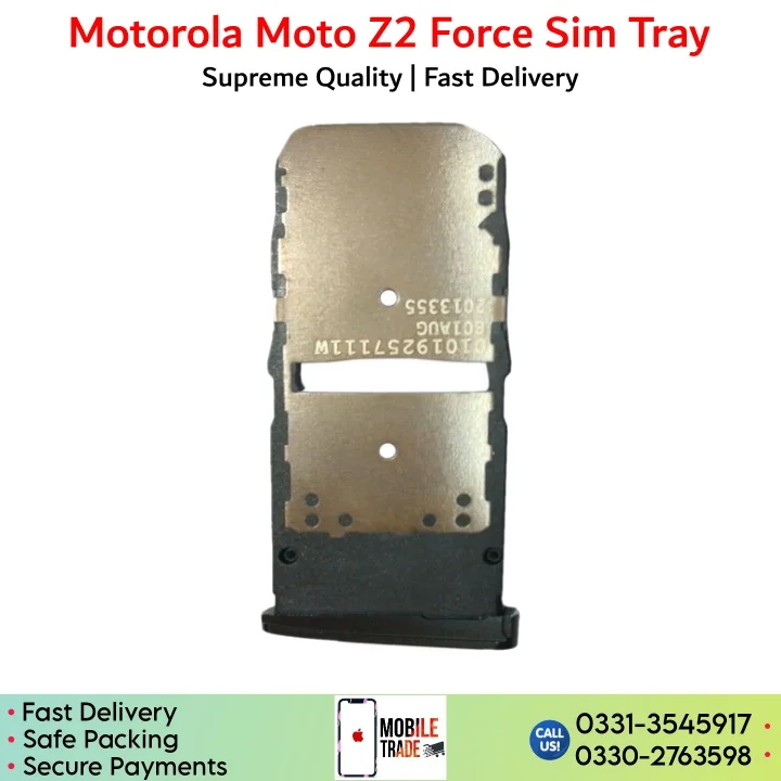 Motorola Moto Z2 Force Sim Tray, Sim Card Slot Price in Pakistan