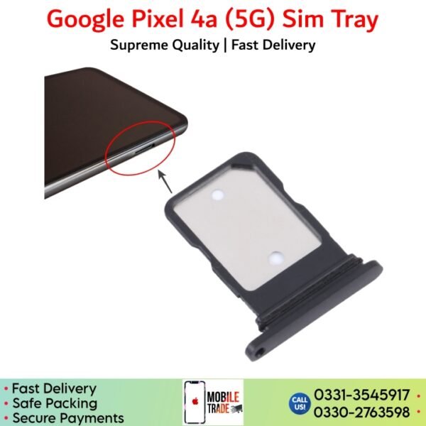Google Pixel 4A 5G Sim Tray, Sim Card Slot Price in Pakistan