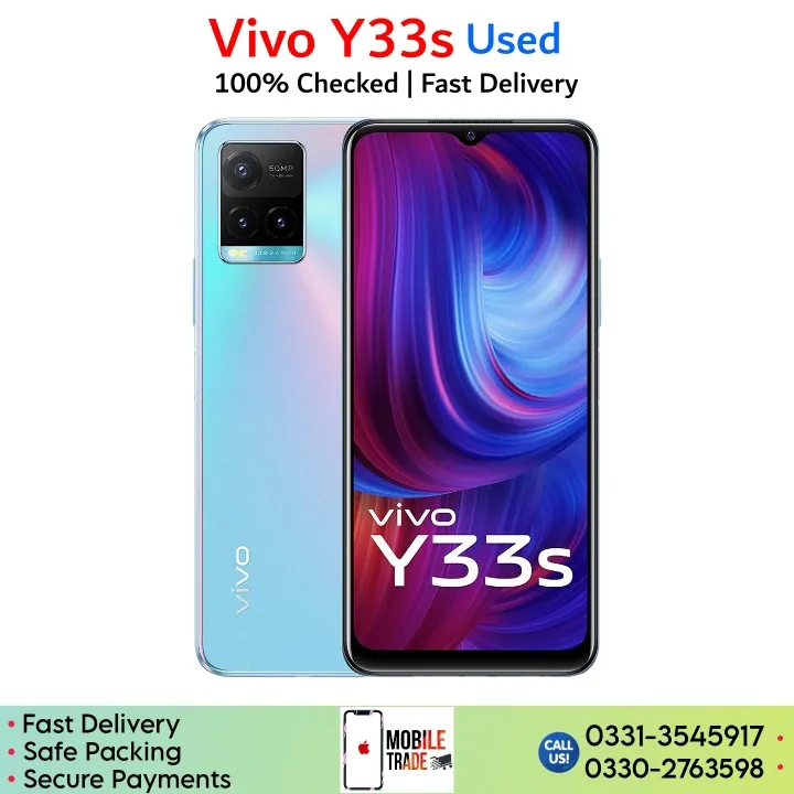 Vivo Y33s Used Mobile Price In Pakistan