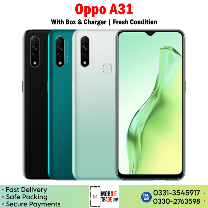 Oppo A31 Price In Pakistan