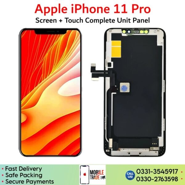 iPhone 11 Pro LCD unit panel price in Pakistan