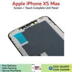 iPhone Xs LCD unit panel price in Pakistan