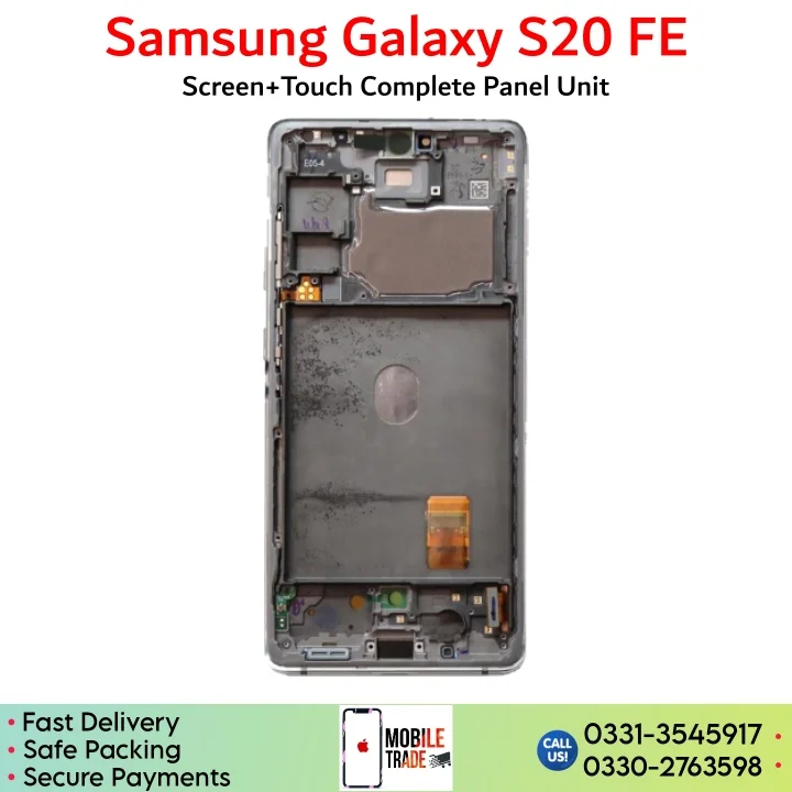 Samsung Galaxy S20 FE LCD unit panel price in Pakistan