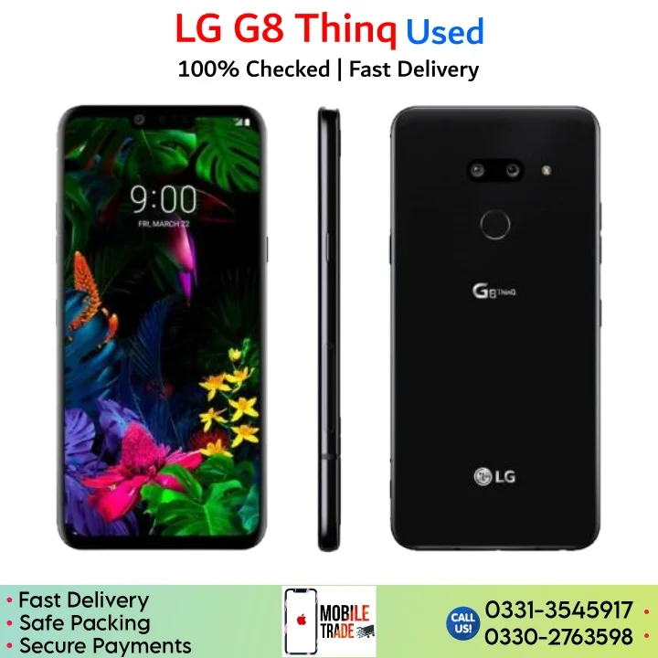 LG G8 ThinQ Black Used Price in Pakistan