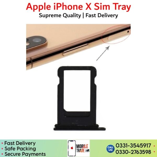 iPhone X Sim Tray, Sim Card Slot Price in Pakistan