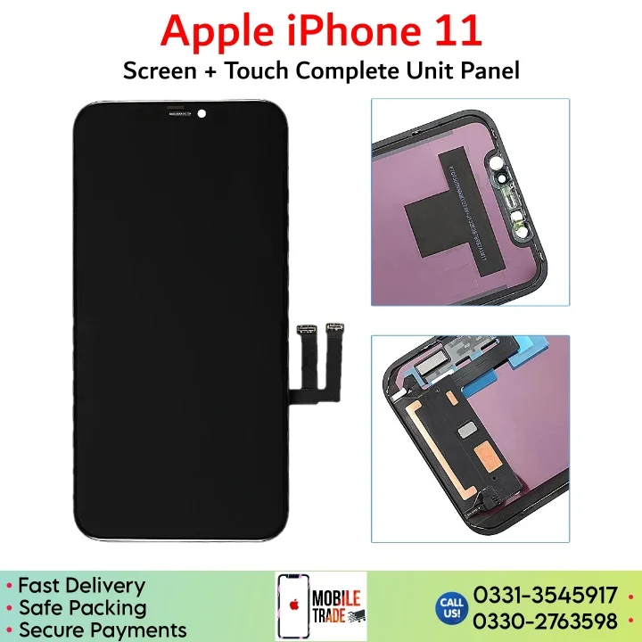 iPhone 11 LCD unit panel price in Pakistan