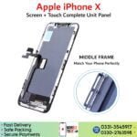 iPhone X LCD unit panel price in Pakistan