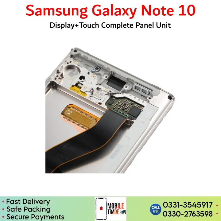 Samsung Galaxy Note 10 LCD unit panel price in Pakistan