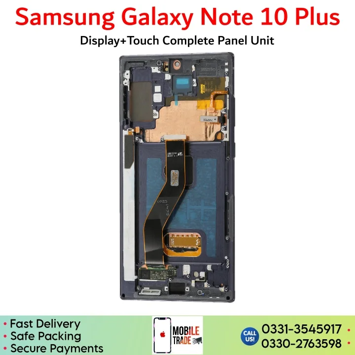 Samsung Galaxy Note 10 Plus LCD unit panel price in Pakistan