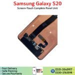 Samsung Galaxy S20 LCD unit panel price in Pakistan