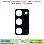Samsung Galaxy Note 20 back Camera Lens Glass Price In Pakistan