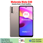 Motorola Moto E40 Price In Pakistan