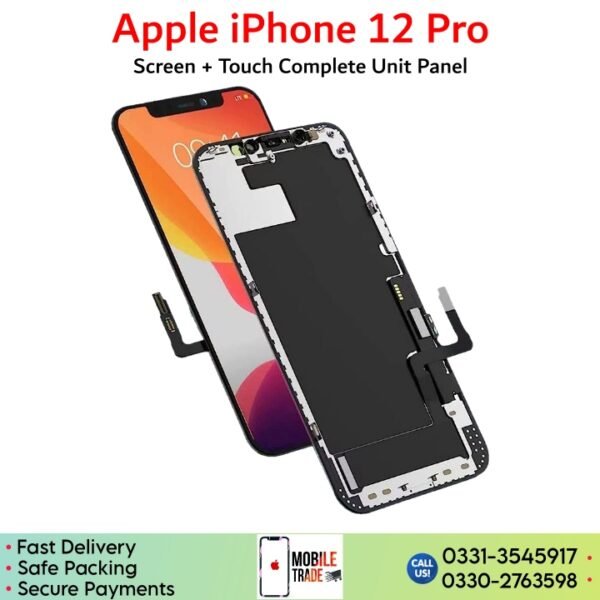 iPhone 12 Pro LCD unit panel price in Pakistan