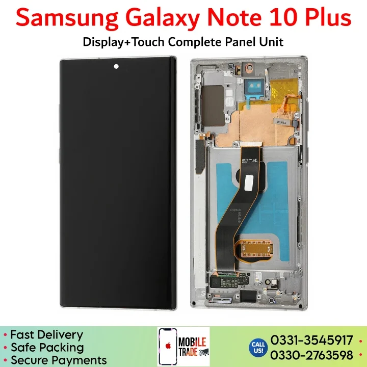 Samsung Galaxy Note 10 Plus LCD unit panel price in Pakistan