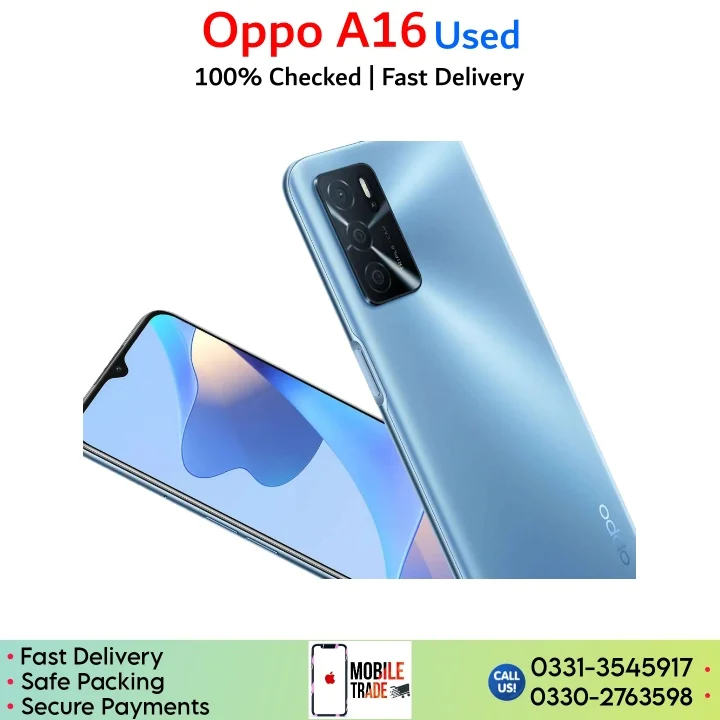 Oppo A16 Price In Pakistan