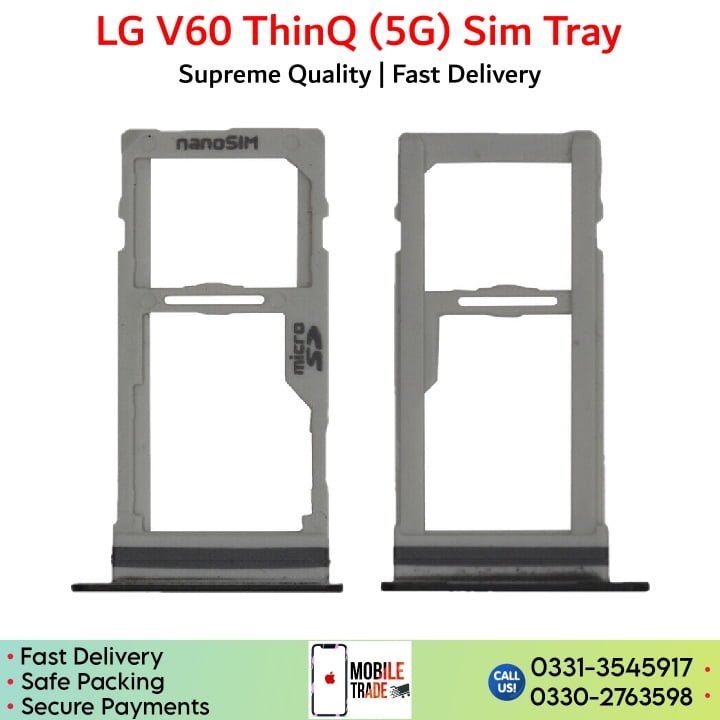 LG V60 ThinQ 5G Sim Tray, Sim Card Slot Price in Pakistan