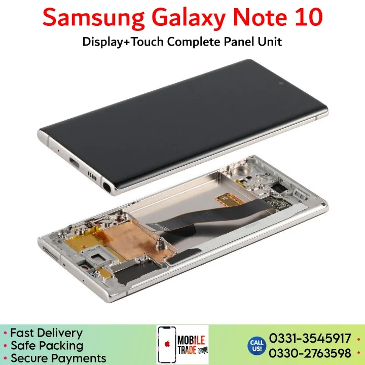 Samsung Galaxy Note 10 LCD unit panel price in Pakistan
