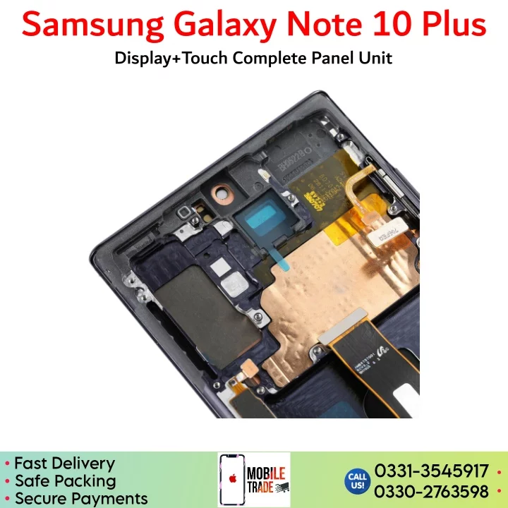 Samsung Galaxy Note 10 Plus LCD unit panel price in Pakistan