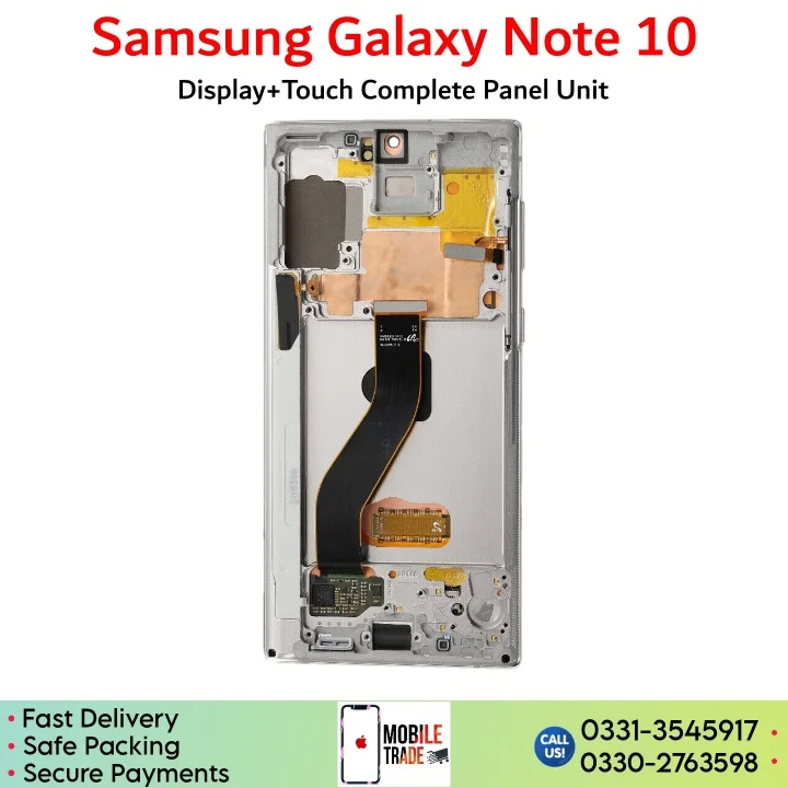 Samsung Galaxy Note 10 LCD unit panel price in Pakistan