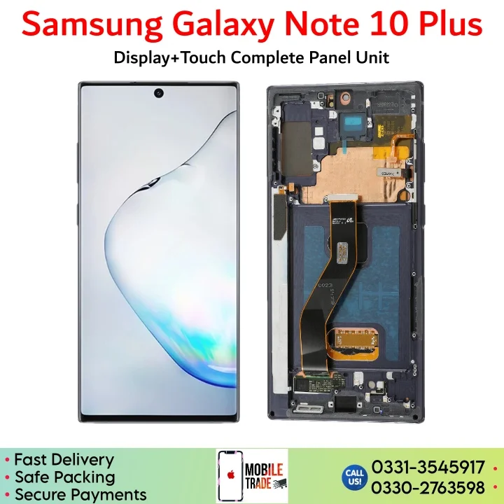 Samsung Galaxy Note 10 Plus LCD unit panel price in Pakistan