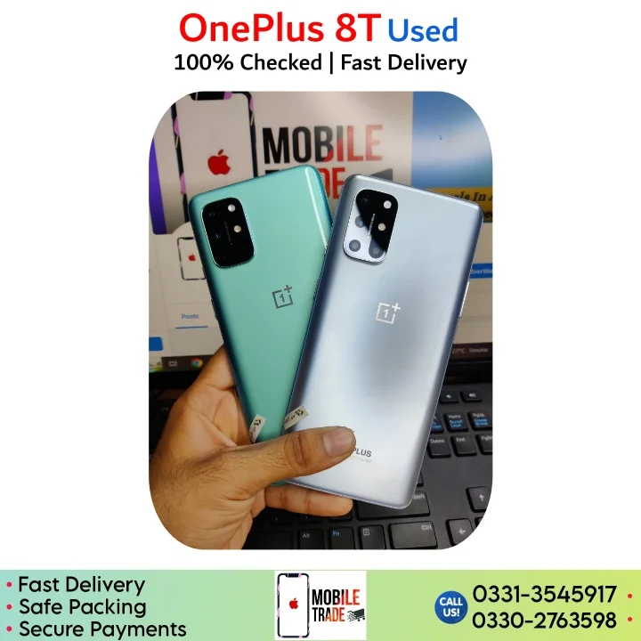 OnePlus 8T Used Price In Pakistan.