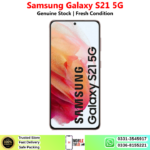 Samsung Galaxy S21 5G Price In Pakistan 2026
