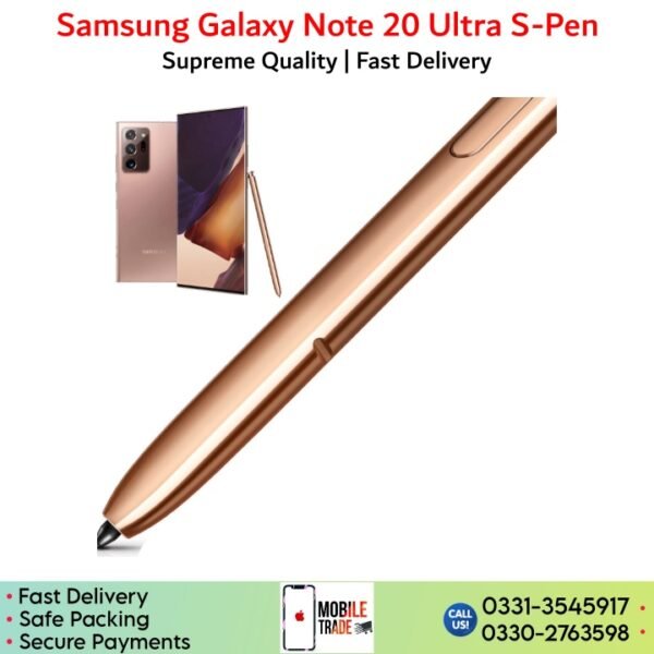 Samsung Galaxy Note 20 Ultra S Pen Price In Pakistan.