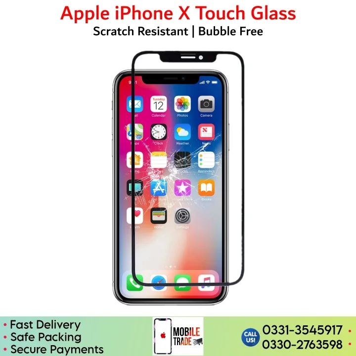 iPhone X Touch Glass Price In Pakistan.