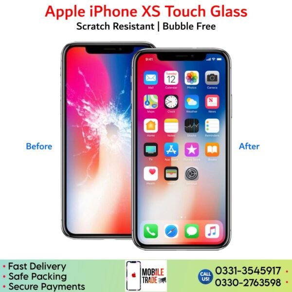 iPhone Xs Touch Glass Price In Pakistan.