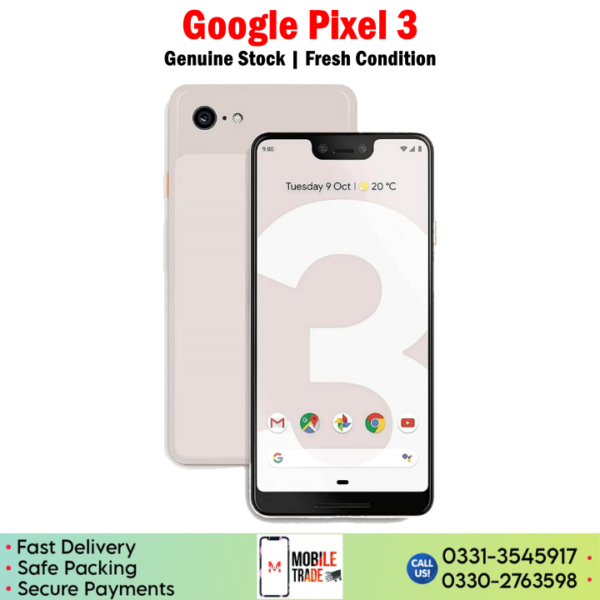 Google Pixel 3 Price In Pakistan